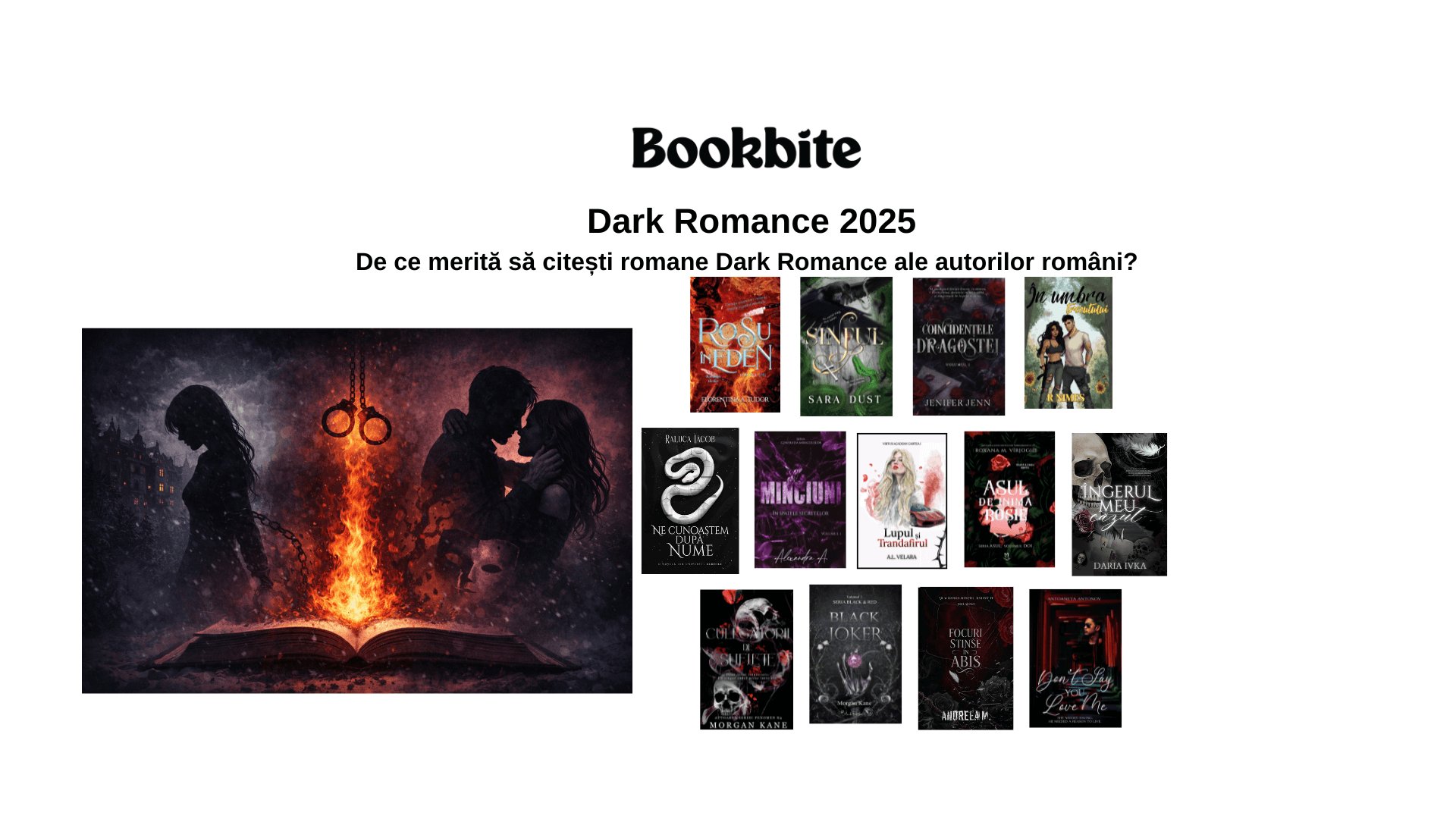 Cele mai apreciate cărți Dark Romance în 2025