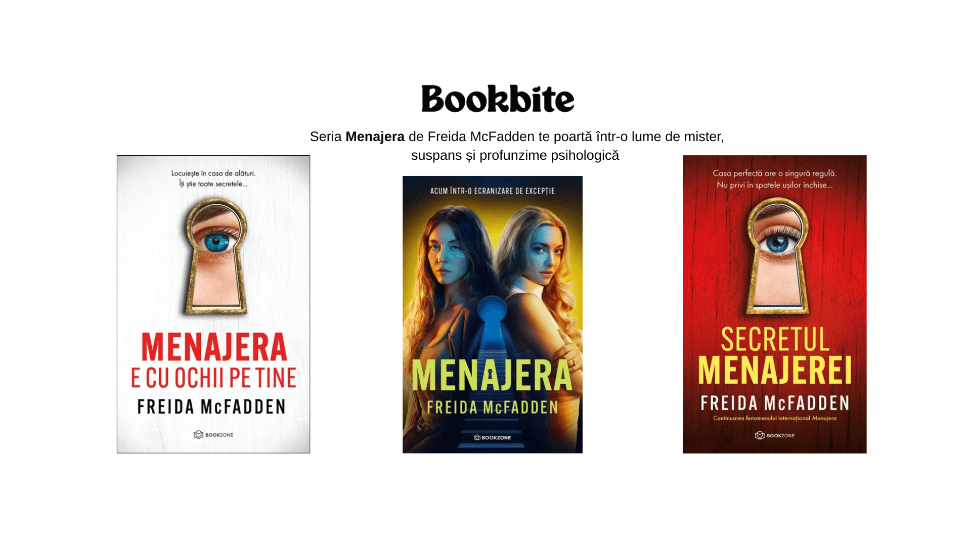 Seria Menajera de Freida McFadden - recenzie