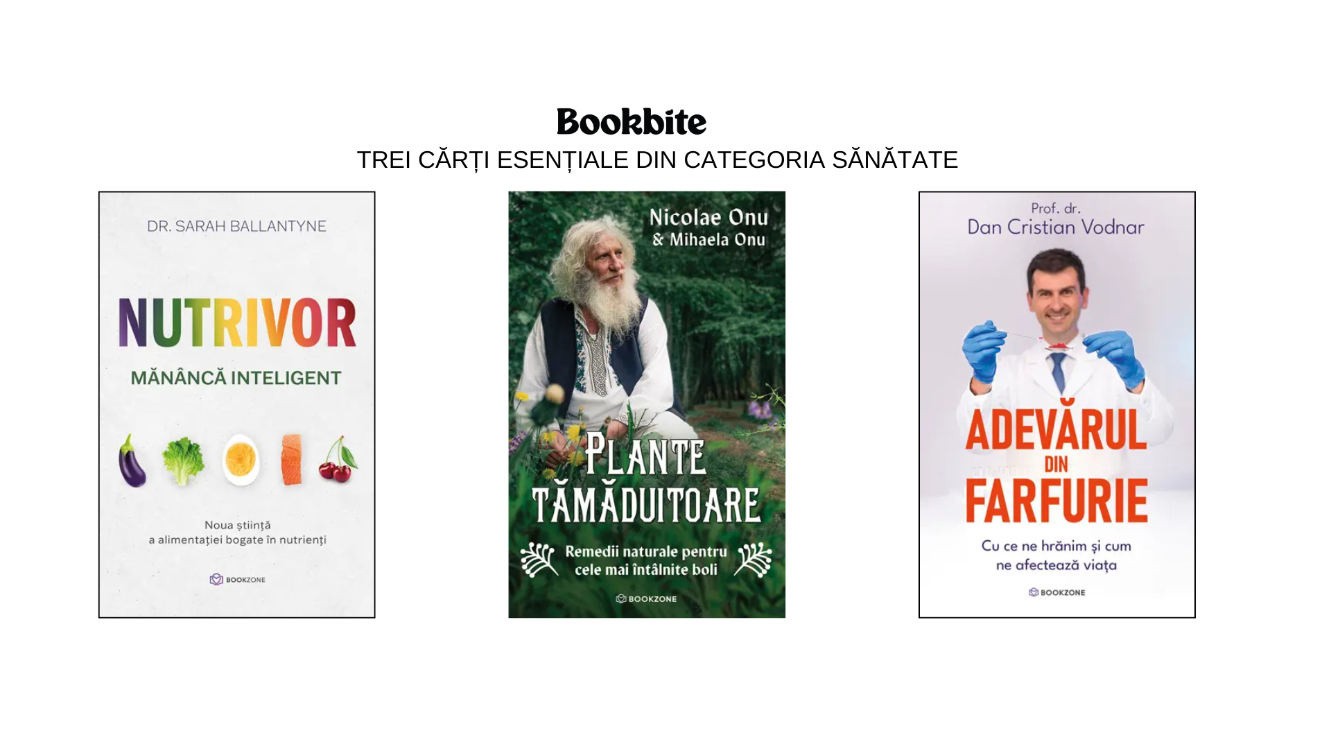 Cum putem combate bolile prin alimentaţie şi stil de viaţă sănătos – Trei titluri esenţiale din categoria Sănătate