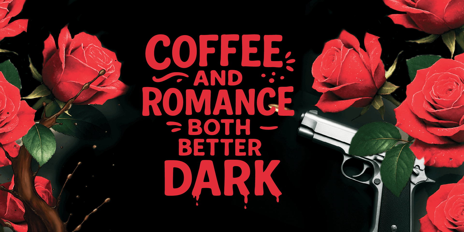Cană - Coffee & Romance – Both Better Dark - Bookbite