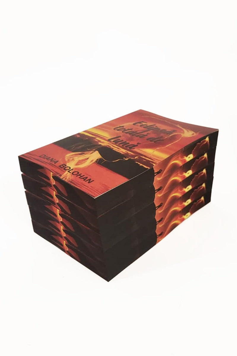 Eclipsă totală de Lună - PRINTED EDGES