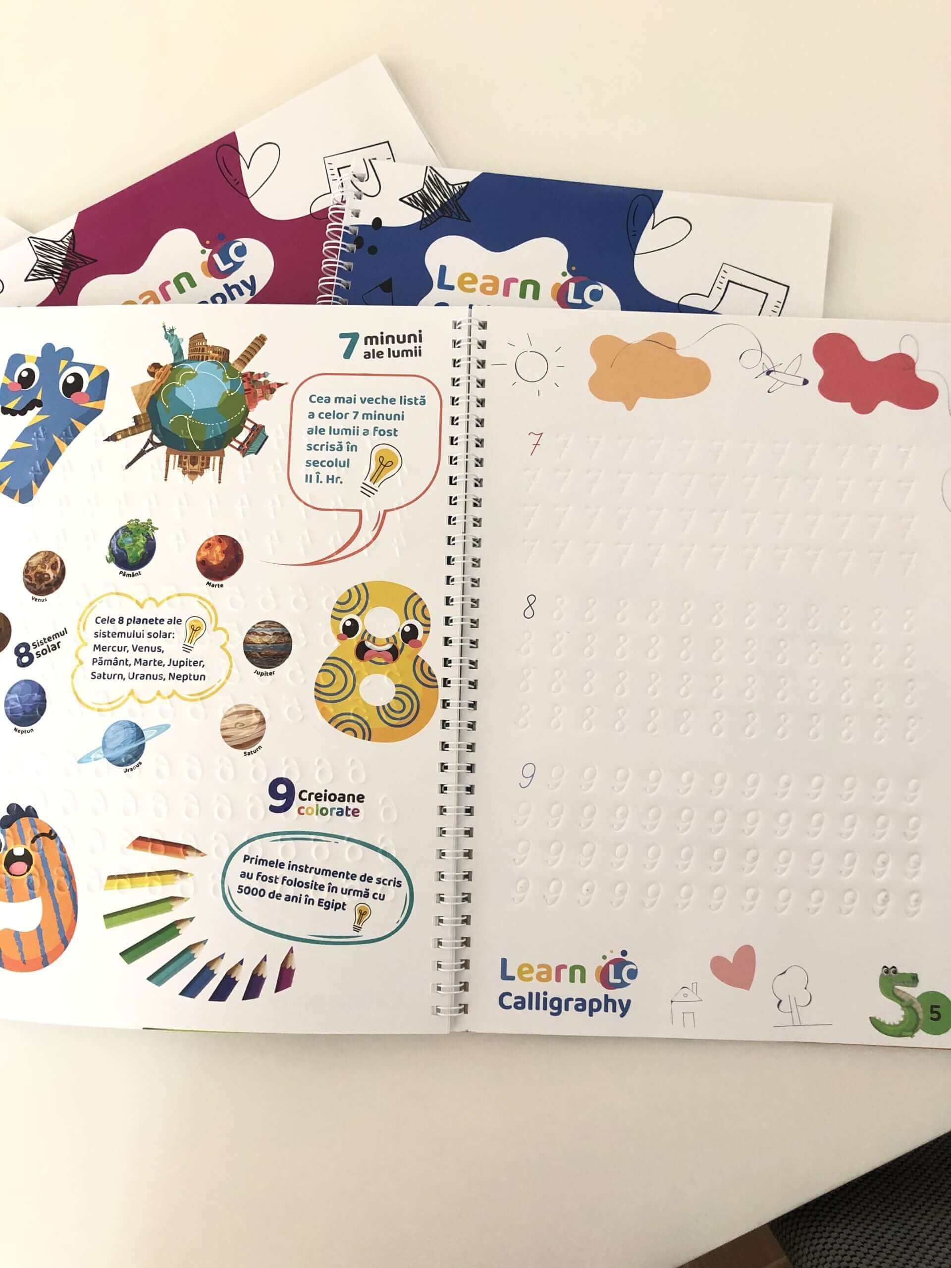 Pachet BABY - Manuale cu adâncituri, reutilizabile
