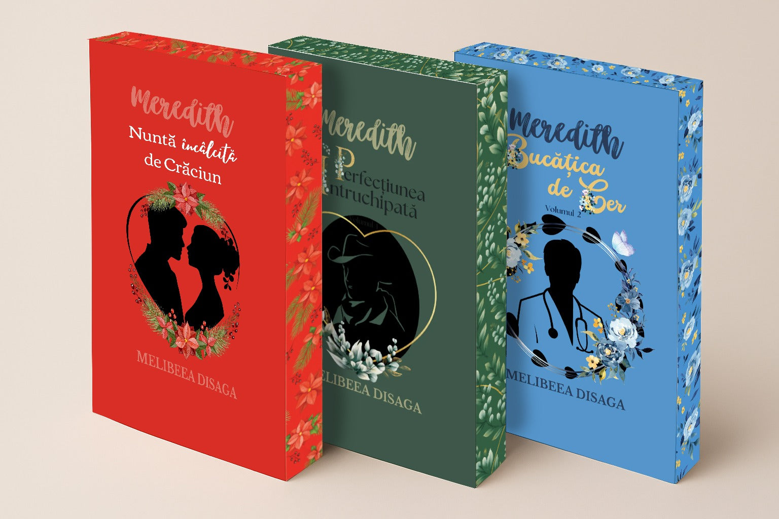 Seria Meredith - Pachetul complet cu PRINTED EDGES