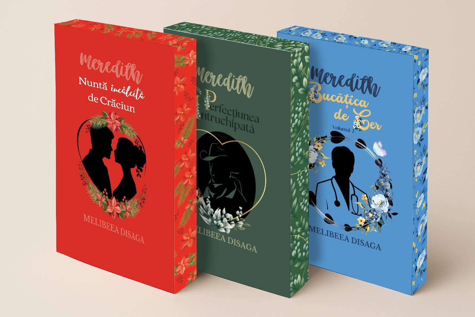 Seria Meredith - Pachetul complet cu PRINTED EDGES - Bookbite