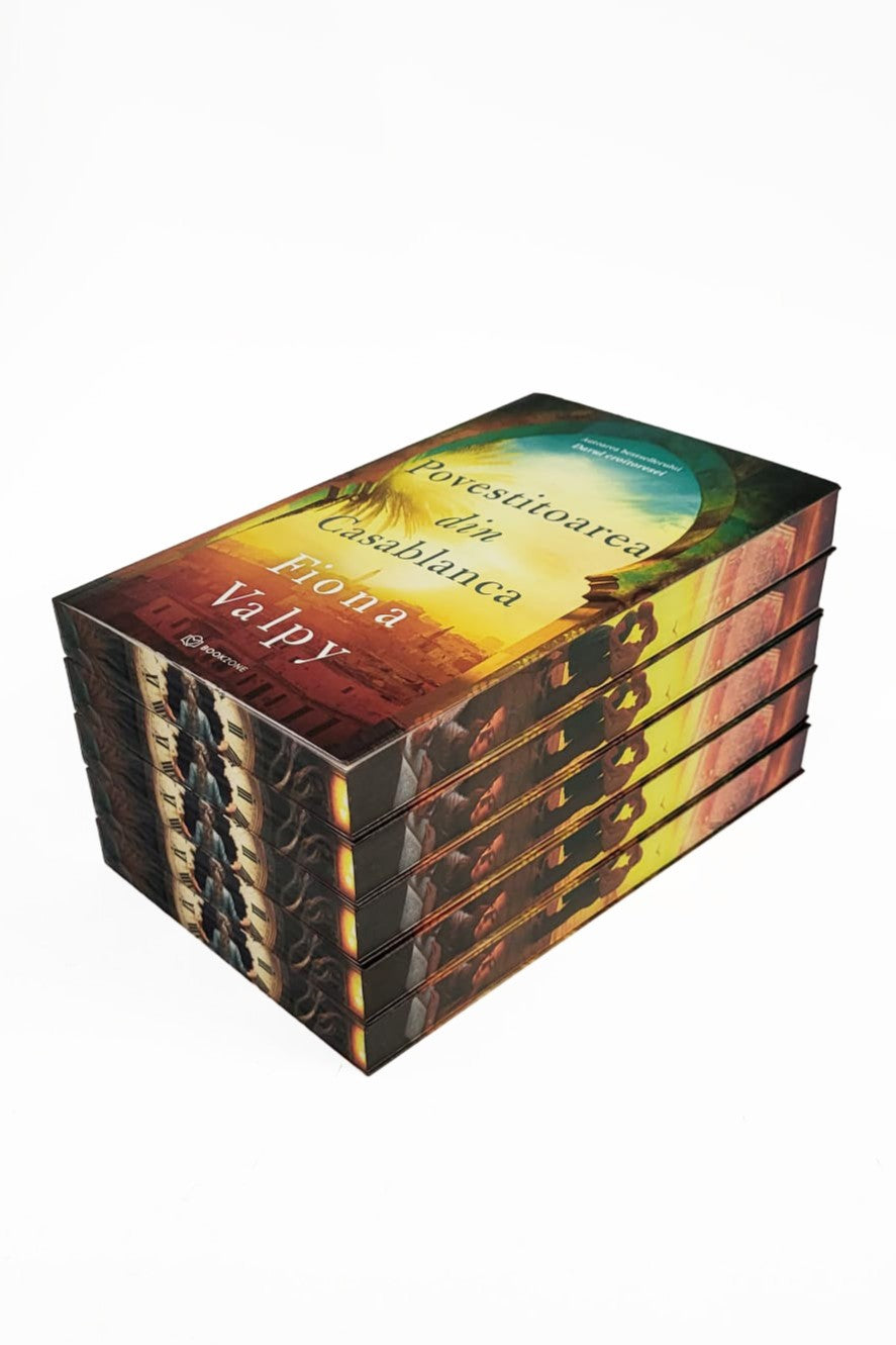 Povestitoarea din Casablanca - PRINTED EDGES