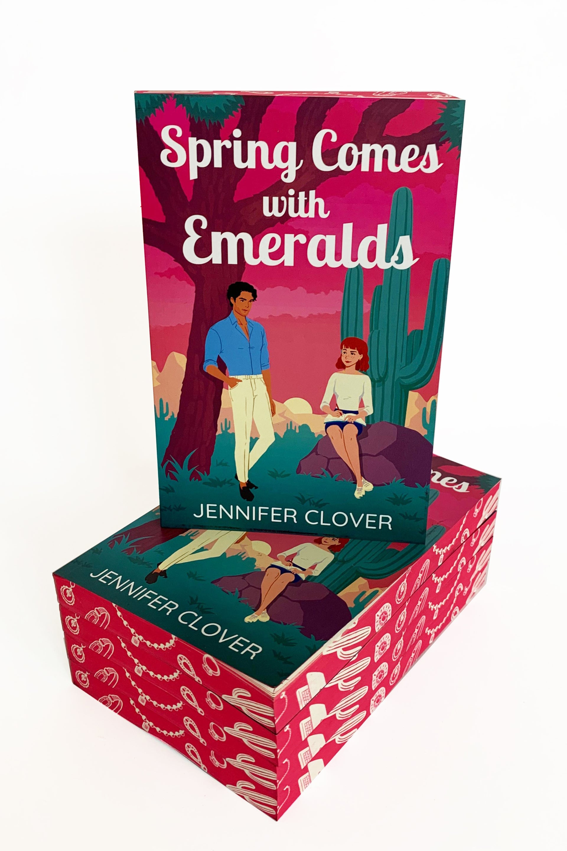 Spring Comes with Emeralds - PRINTED EDGES