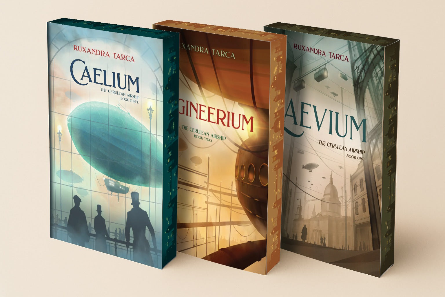 The Cerulean Airship - seria completa - PRINTED EDGES