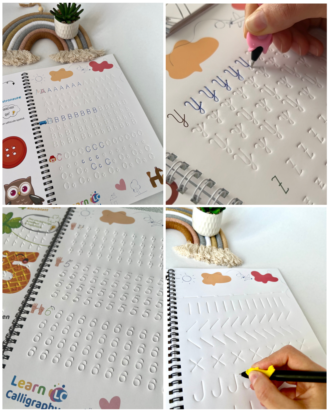 Pachet BABY - Manuale cu adâncituri, reutilizabile