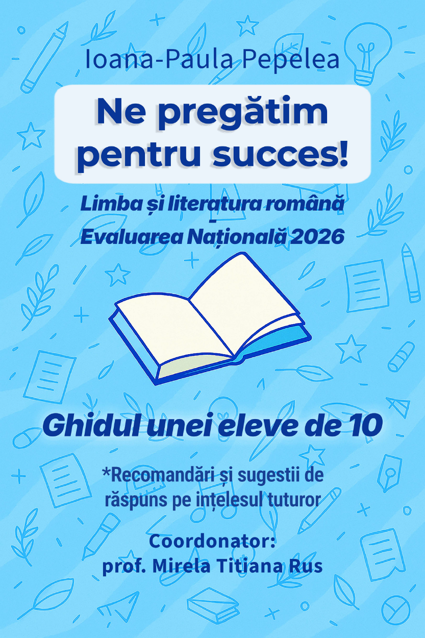 Ne pregătim pentru succes! : Limba şi literatura română - Evaluarea naţională 2026