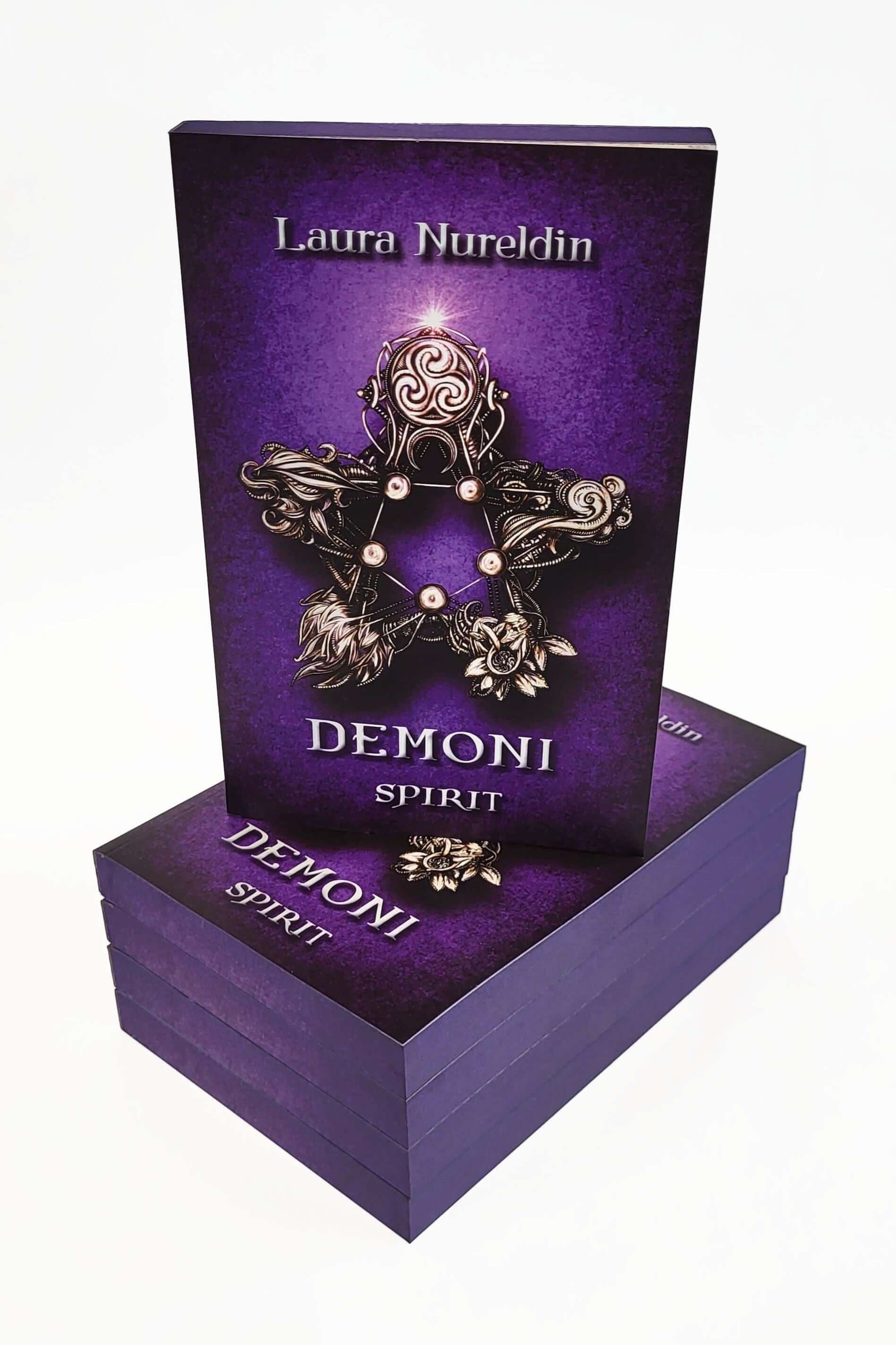 Demoni - V - Spirit - PRINTED EDGES - Bookbite