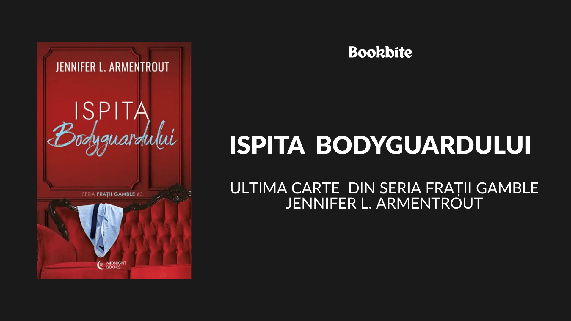 Ispita bodyguardului de Jennifer L. Armentrout 