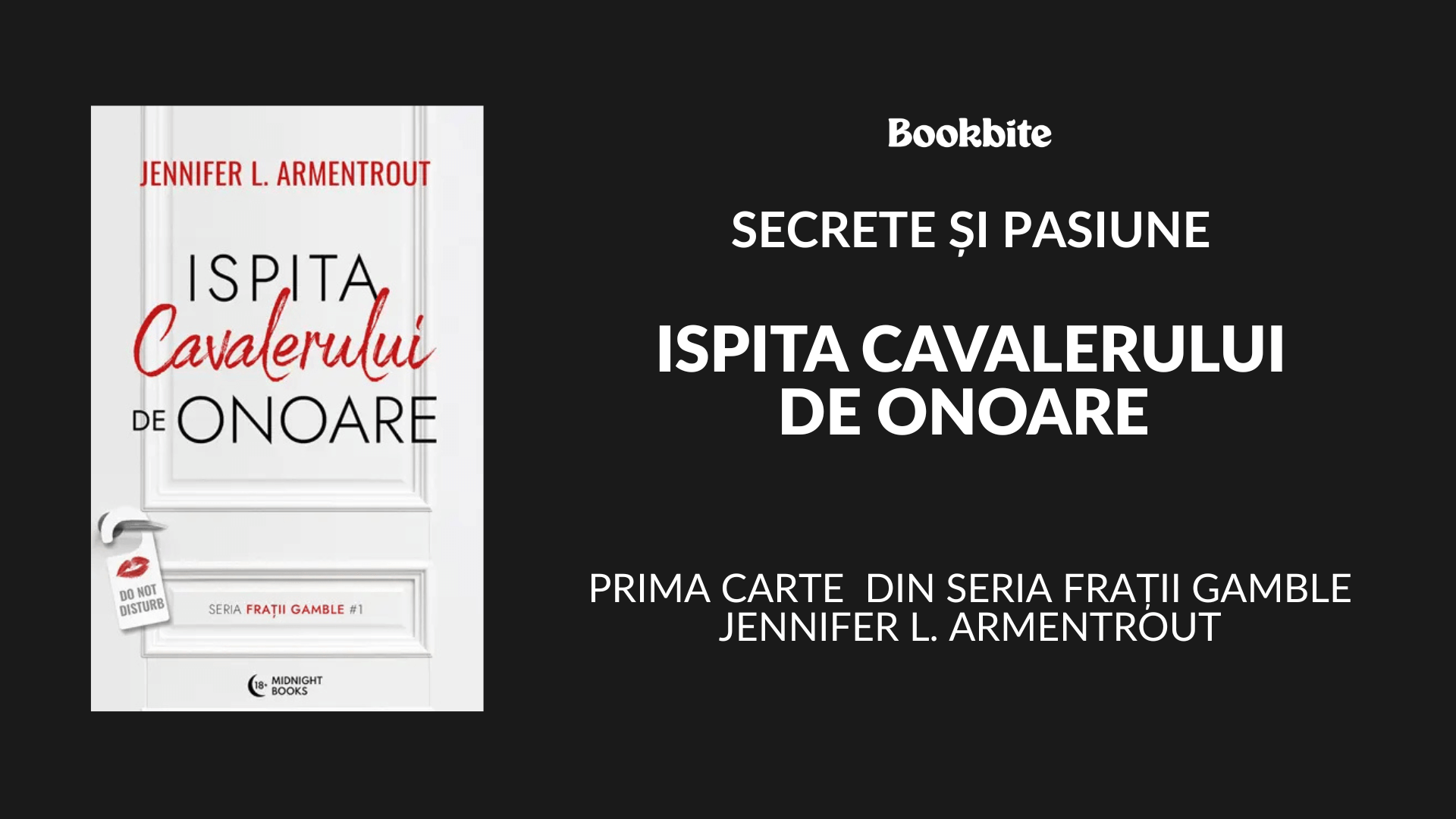 Ispita cavalerului de onoare  de  Jennifer L. Armentrout