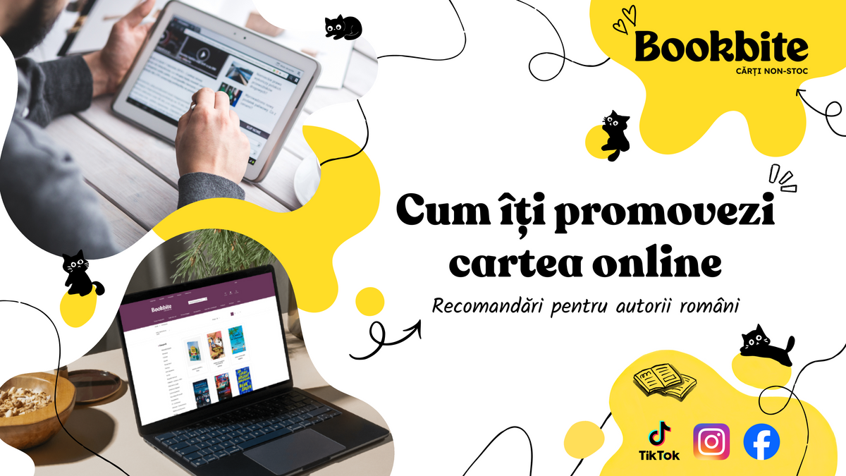 Cum îți promovezi cartea online: ghid pentru autorii români