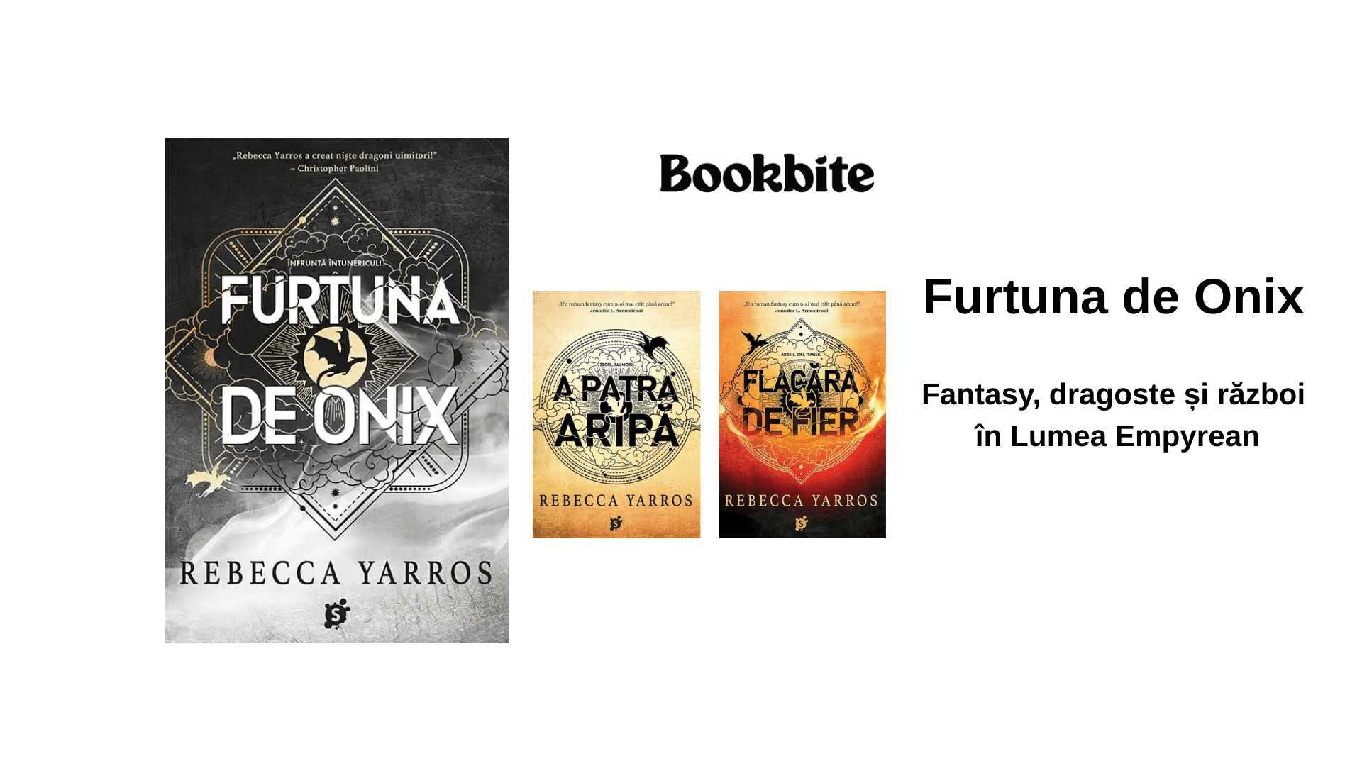 Furtuna de Onix de Rebecca Yarros