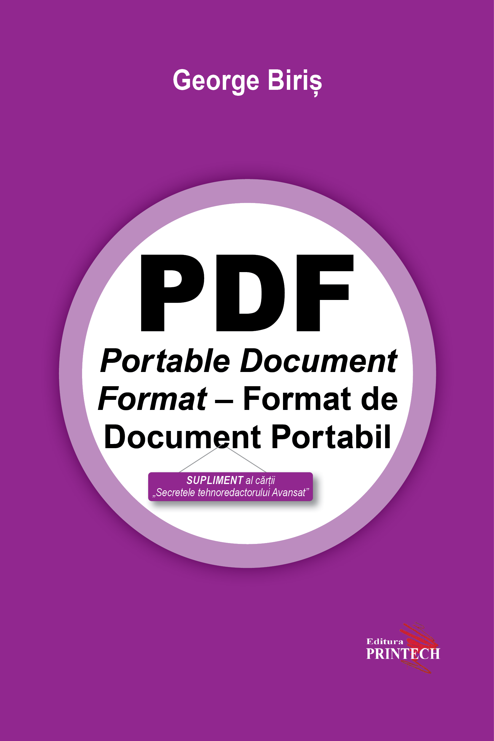 PDF Portable Document format - Format de document portabil