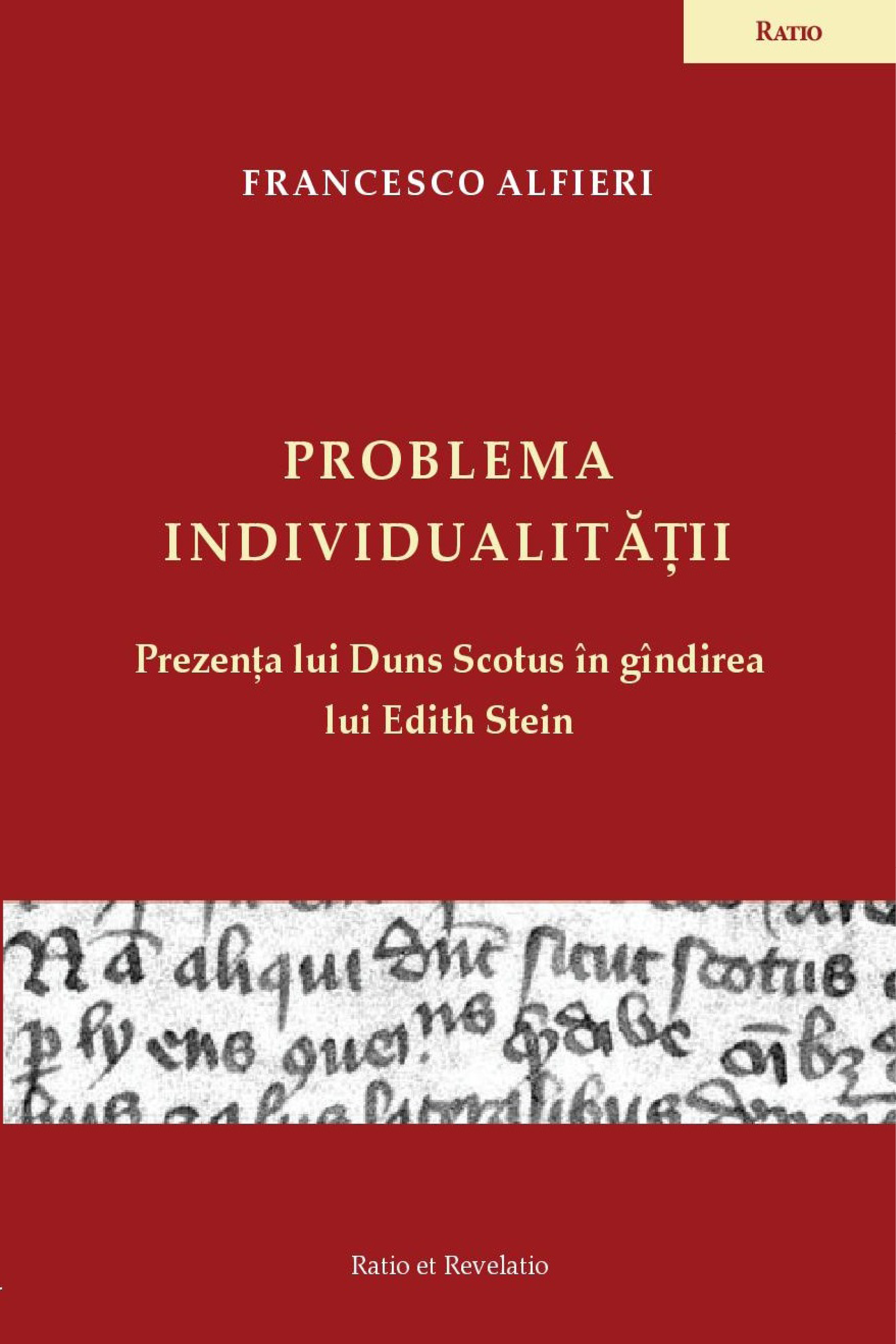 Problema individualității. Prezența lui Duns Scotus în gîndirea lui Edith Stein