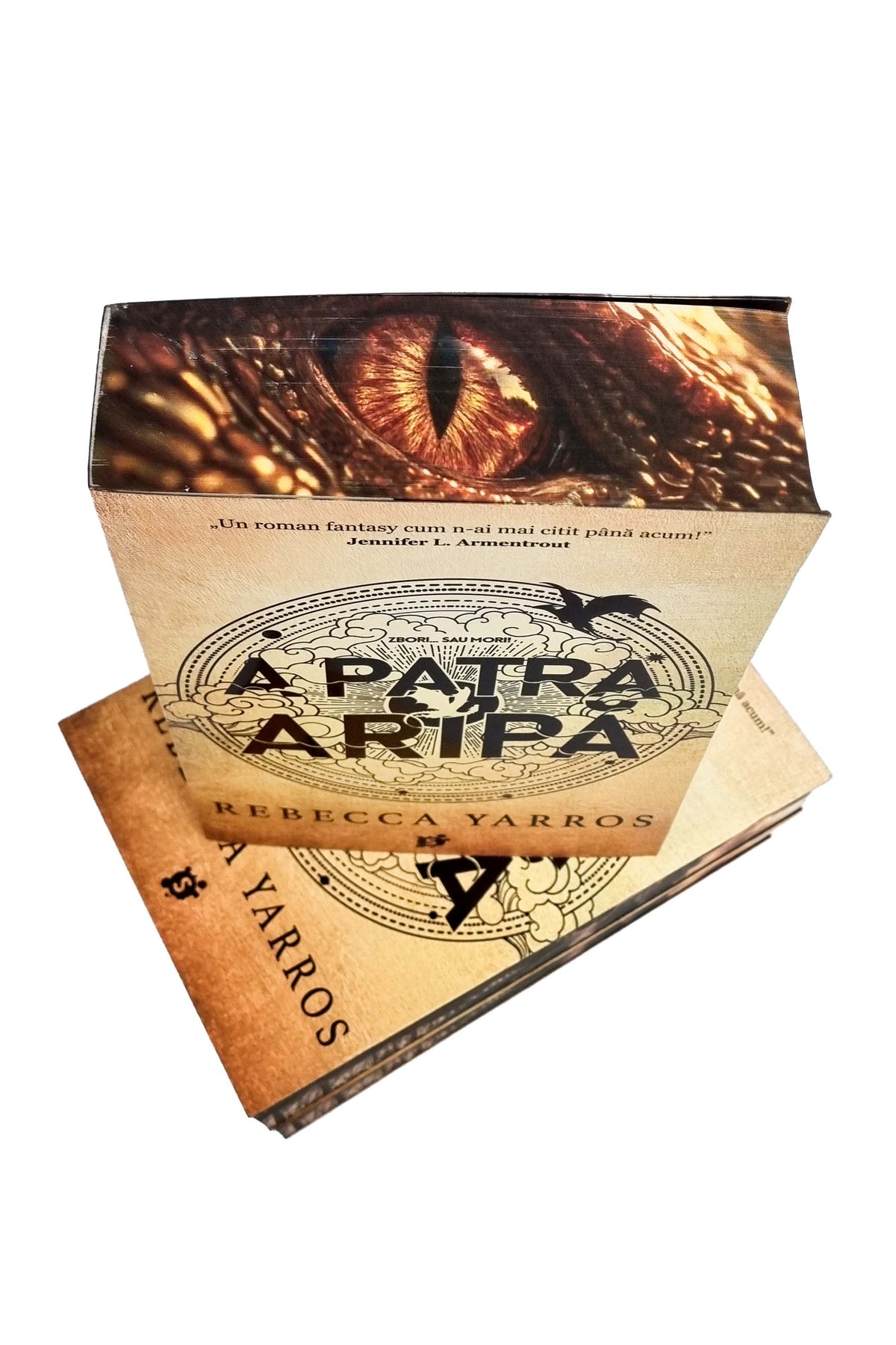 A Patra Aripă (FOURTH WING #1) - PRINTED EDGES