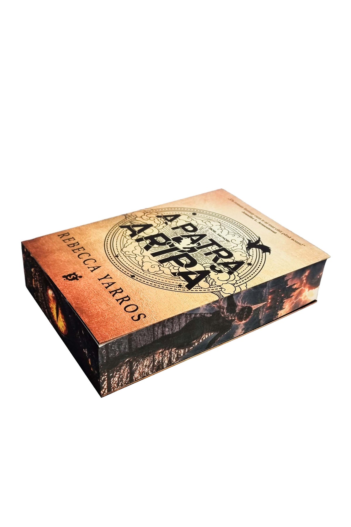A Patra Aripă (FOURTH WING #1) - PRINTED EDGES