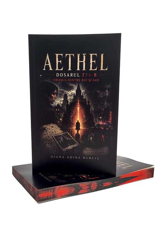 AETHEL -Dosarul 734-B- Orasul dintre Rai si Iad - PRINTED EDGES