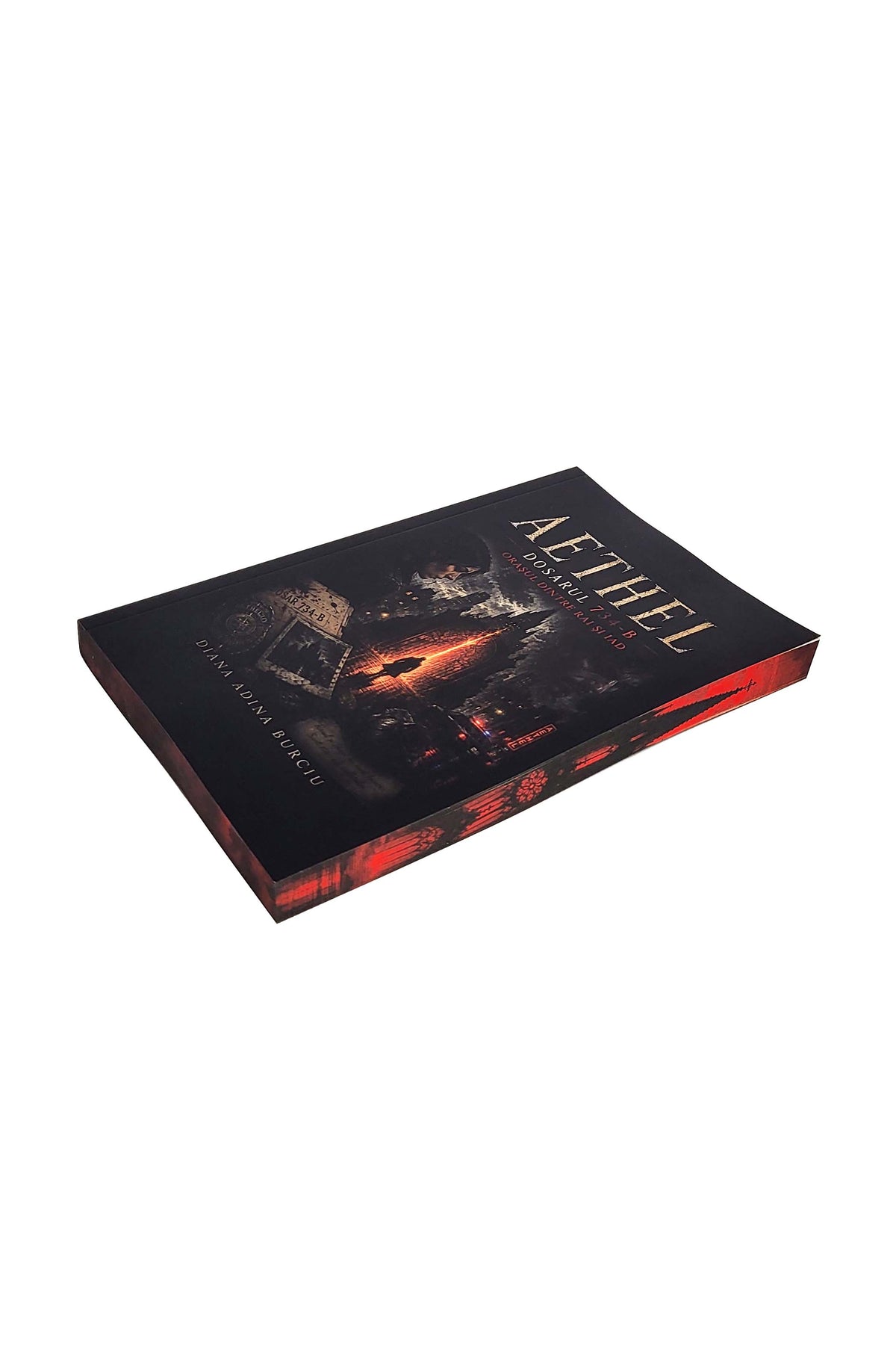 AETHEL -Dosarul 734-B- Orasul dintre Rai si Iad - PRINTED EDGES