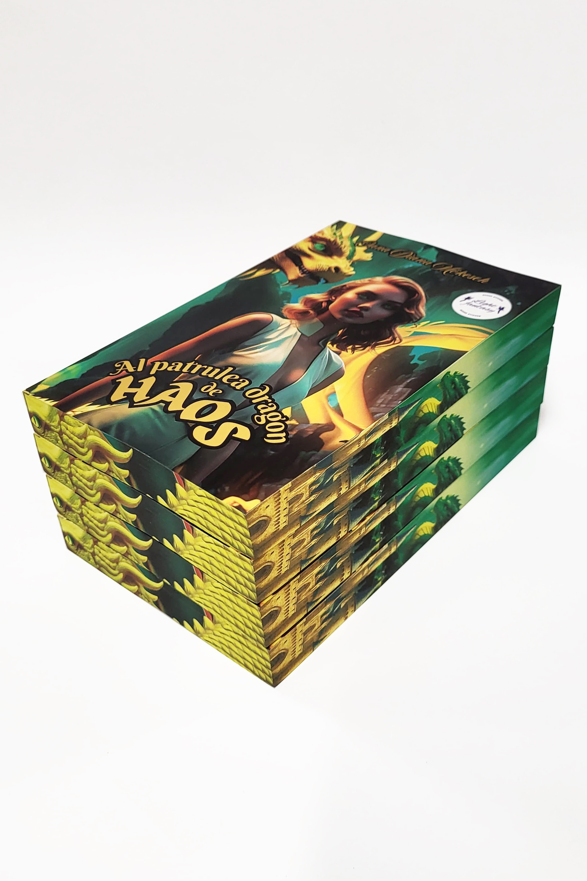 Al patrulea dragon de HAOS - PRINTED EDGES