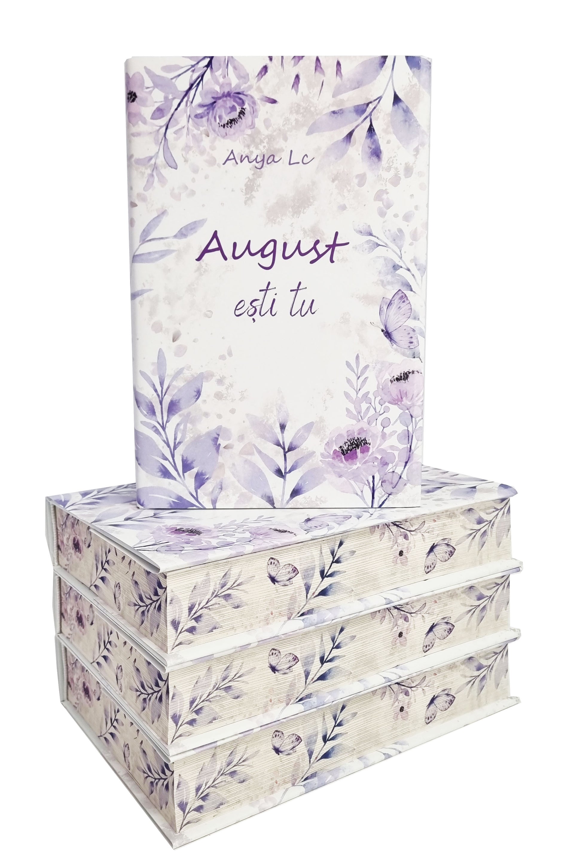 August ești tu - HARDCOVER - PRINTED EDGES - Precomandă