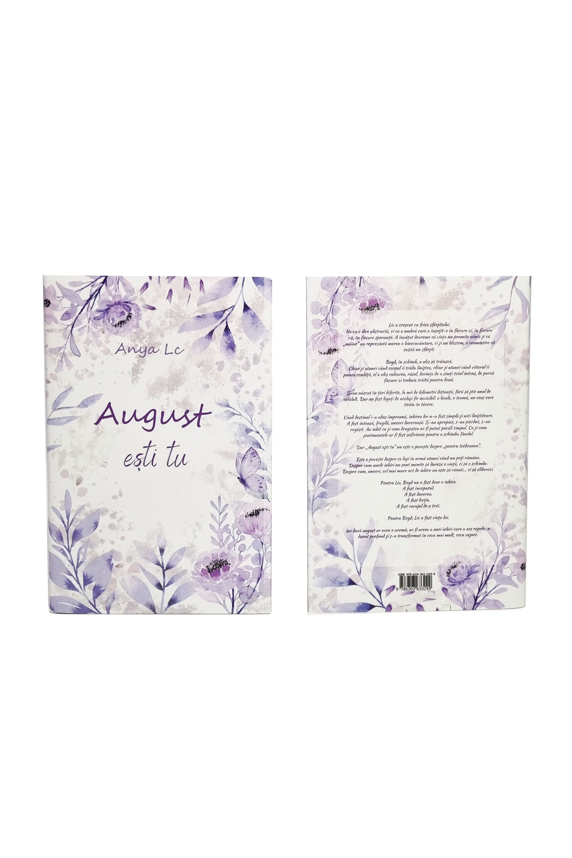 August ești tu - HARDCOVER - PRINTED EDGES - Precomandă