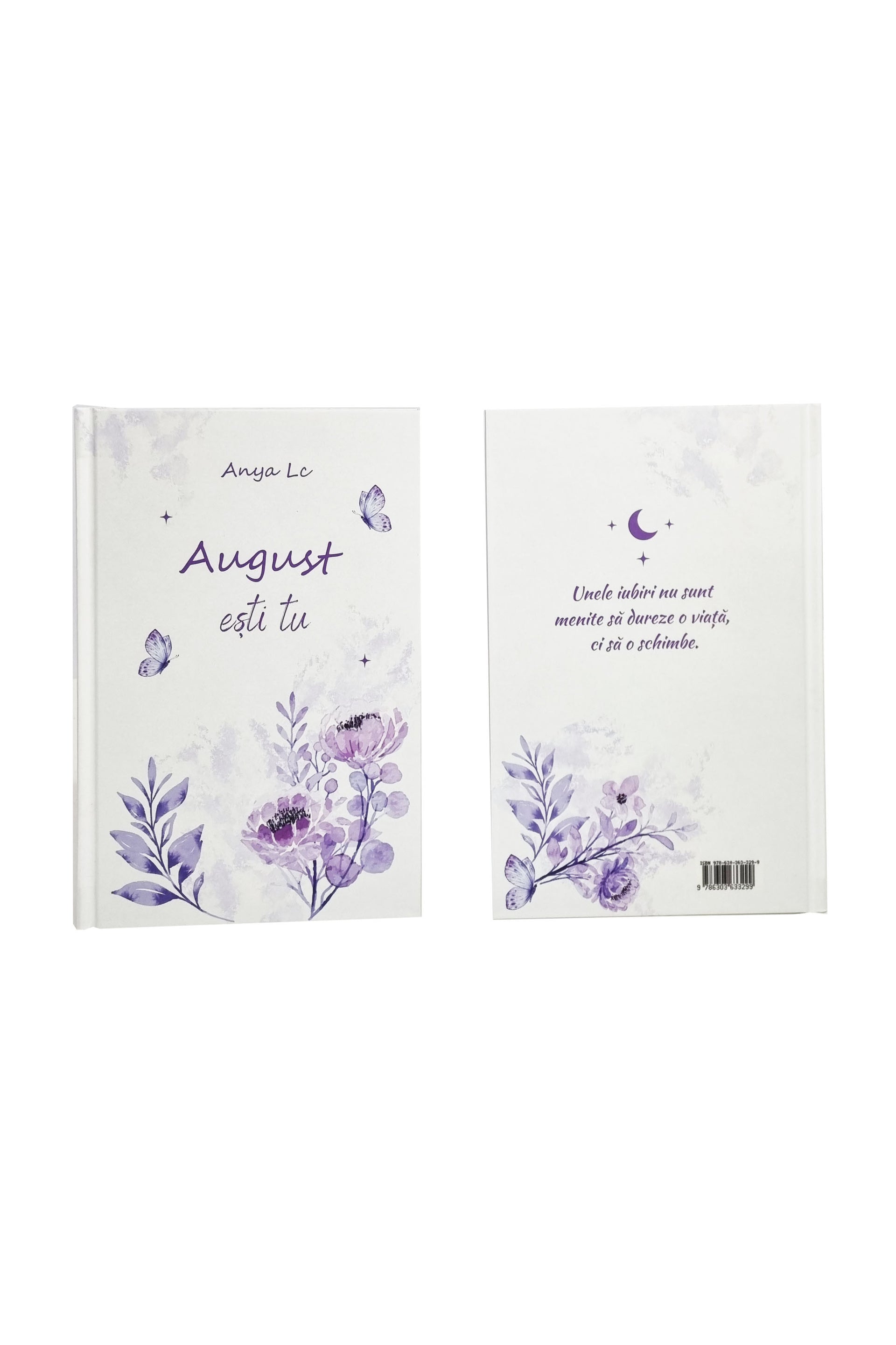 August ești tu - HARDCOVER - PRINTED EDGES - Precomandă