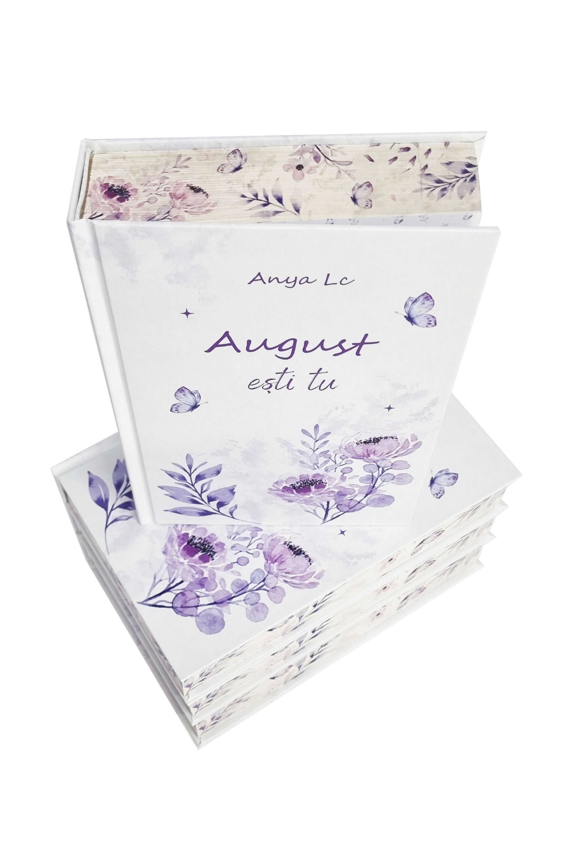 August ești tu - HARDCOVER - PRINTED EDGES - Precomandă