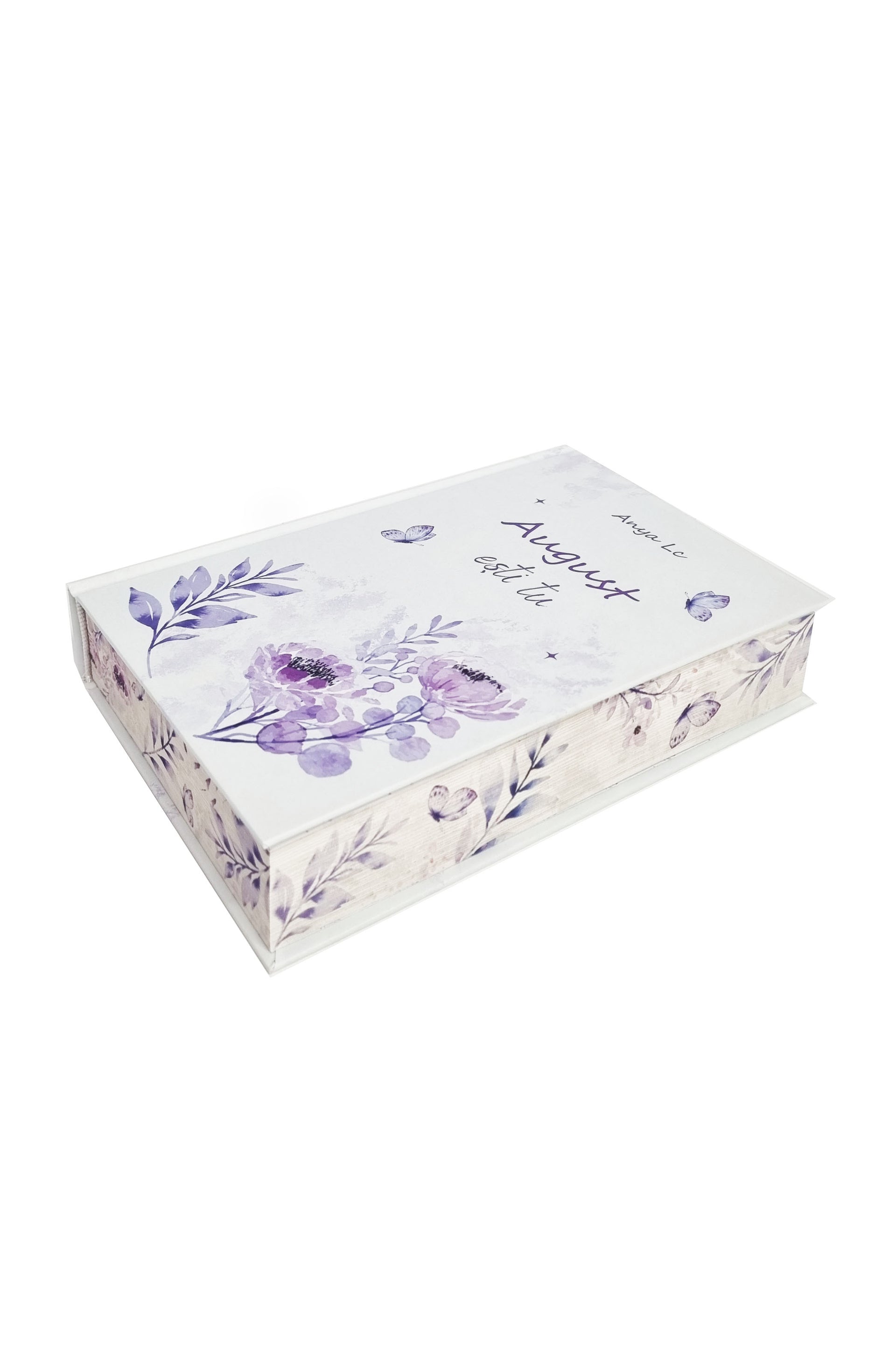 August ești tu - HARDCOVER - PRINTED EDGES - Precomandă