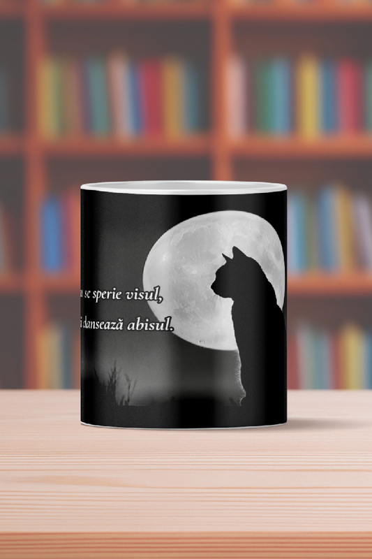 Cană Confesiuni, cafea și pisici