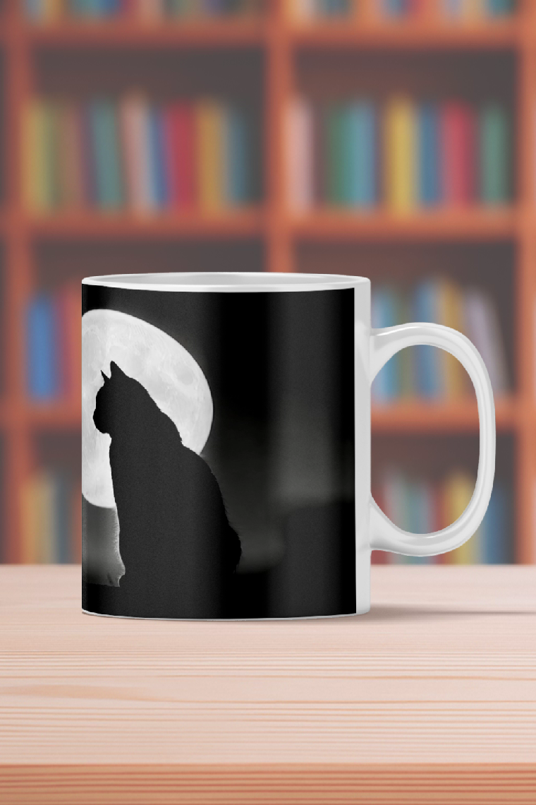 Cană Confesiuni, cafea și pisici