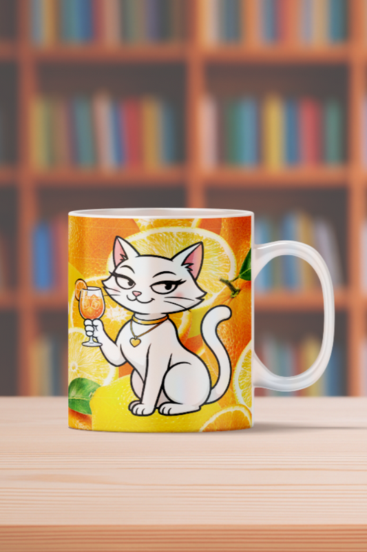 Cană „Țiți von Spritz” 🐈