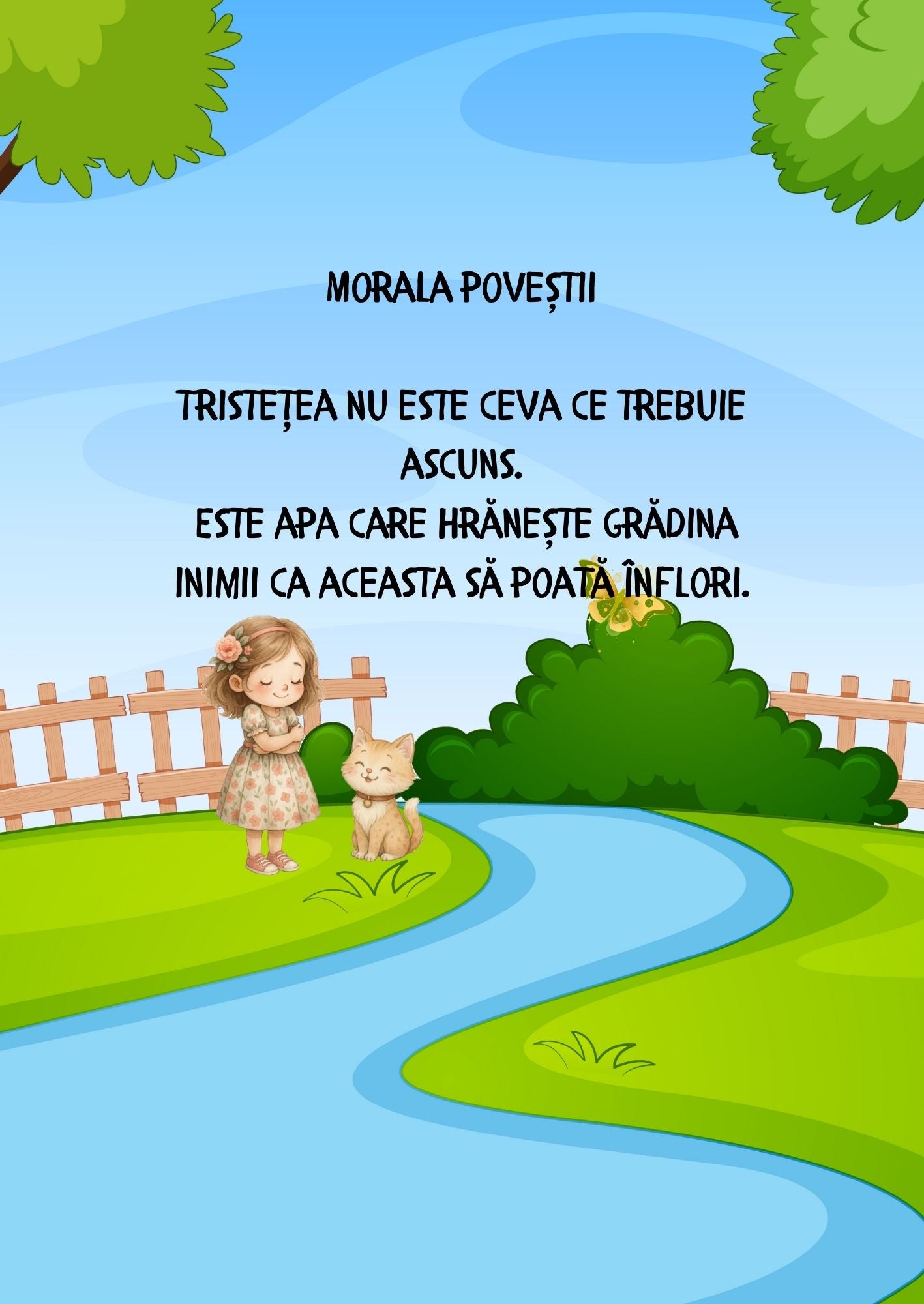 Zoe și umbra care plânge flori