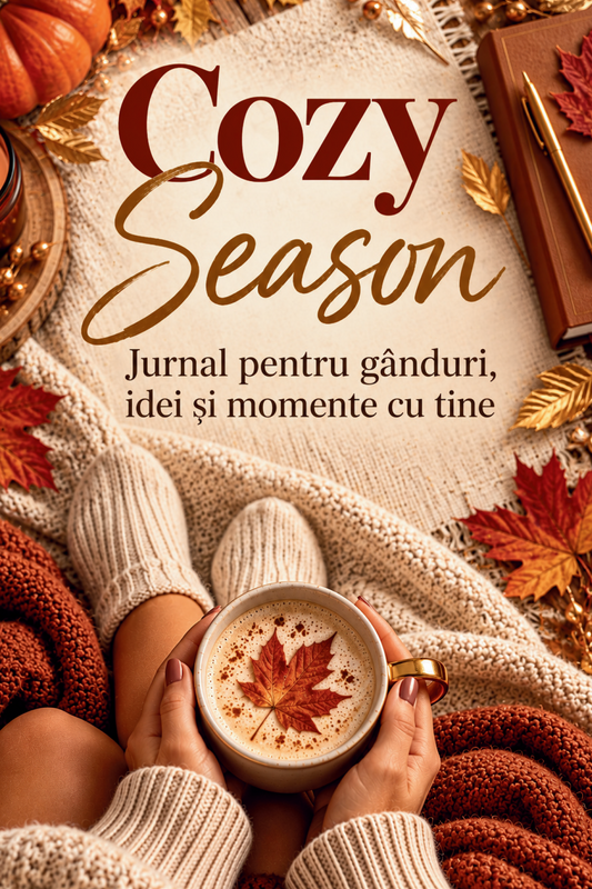 Cozy Season  - Jurnal pentru gânduri, idei, și momente cu tine - PRINTED EDGES