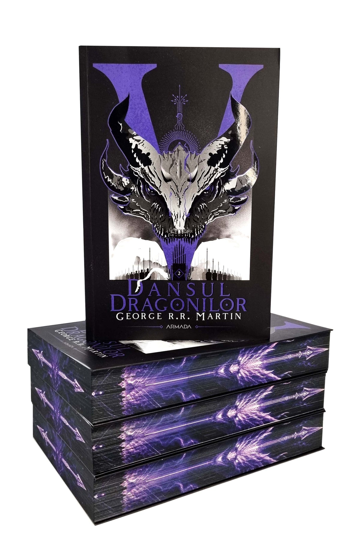 Dansul dragonilor (CÂNTEC DE GHEAȚĂ ȘI FOC #5) 2 volume - PRINTED EDGES