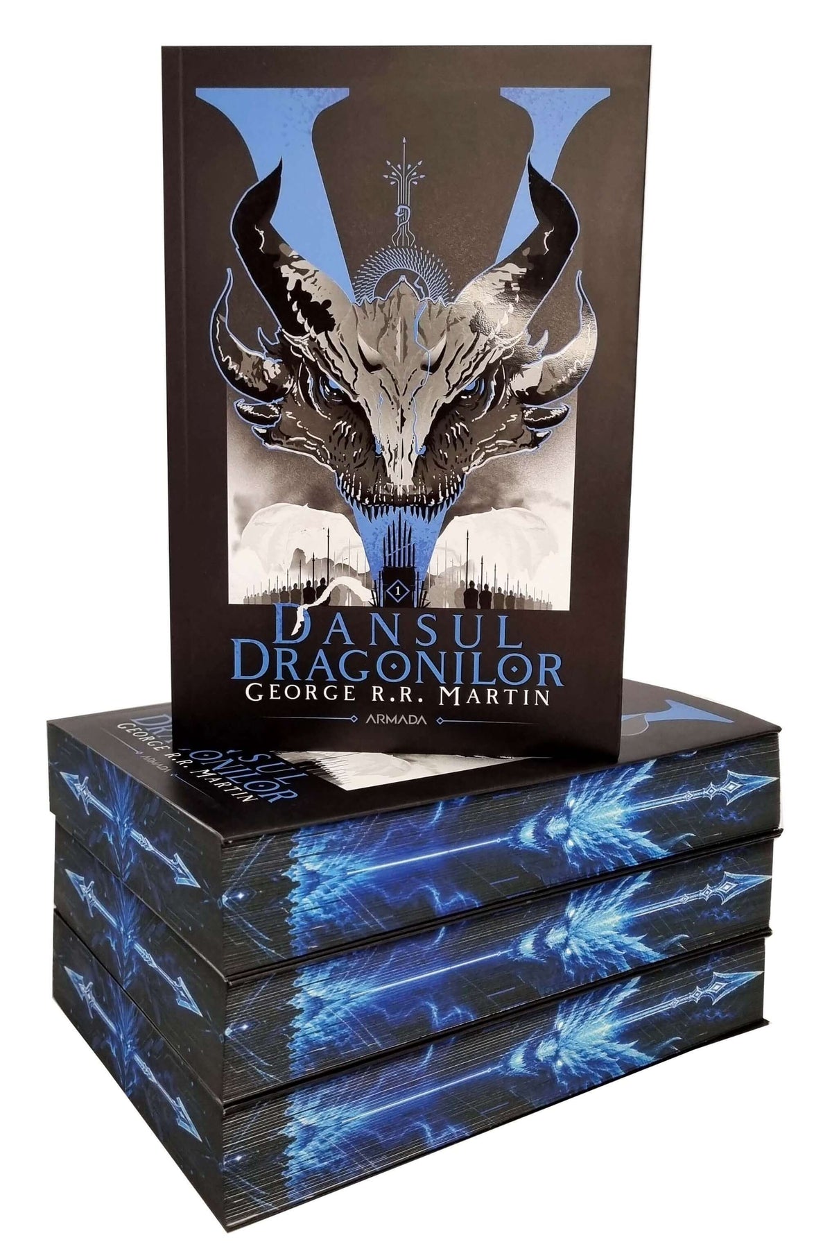 Dansul dragonilor (CÂNTEC DE GHEAȚĂ ȘI FOC #5) 2 volume - PRINTED EDGES