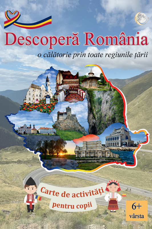 Descoperă România - carte de activități pentru copii
