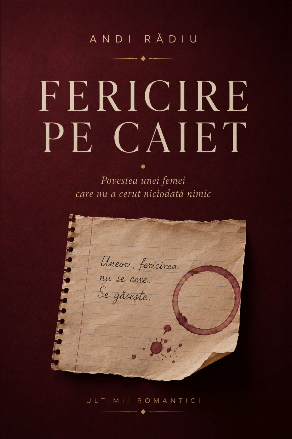 Fericire pe caiet - PRINTED EDGES