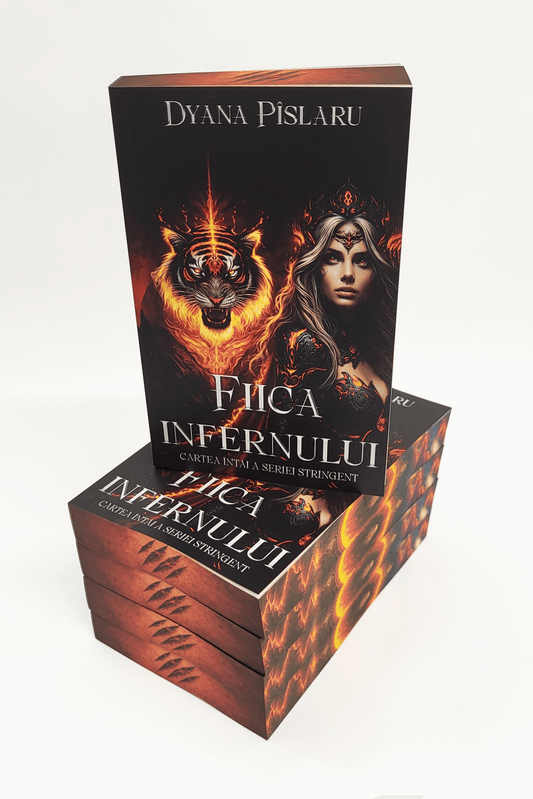 Fiica Infernului, cartea întâi a seriei Stringent - PRINTED EDGES - Bookbite