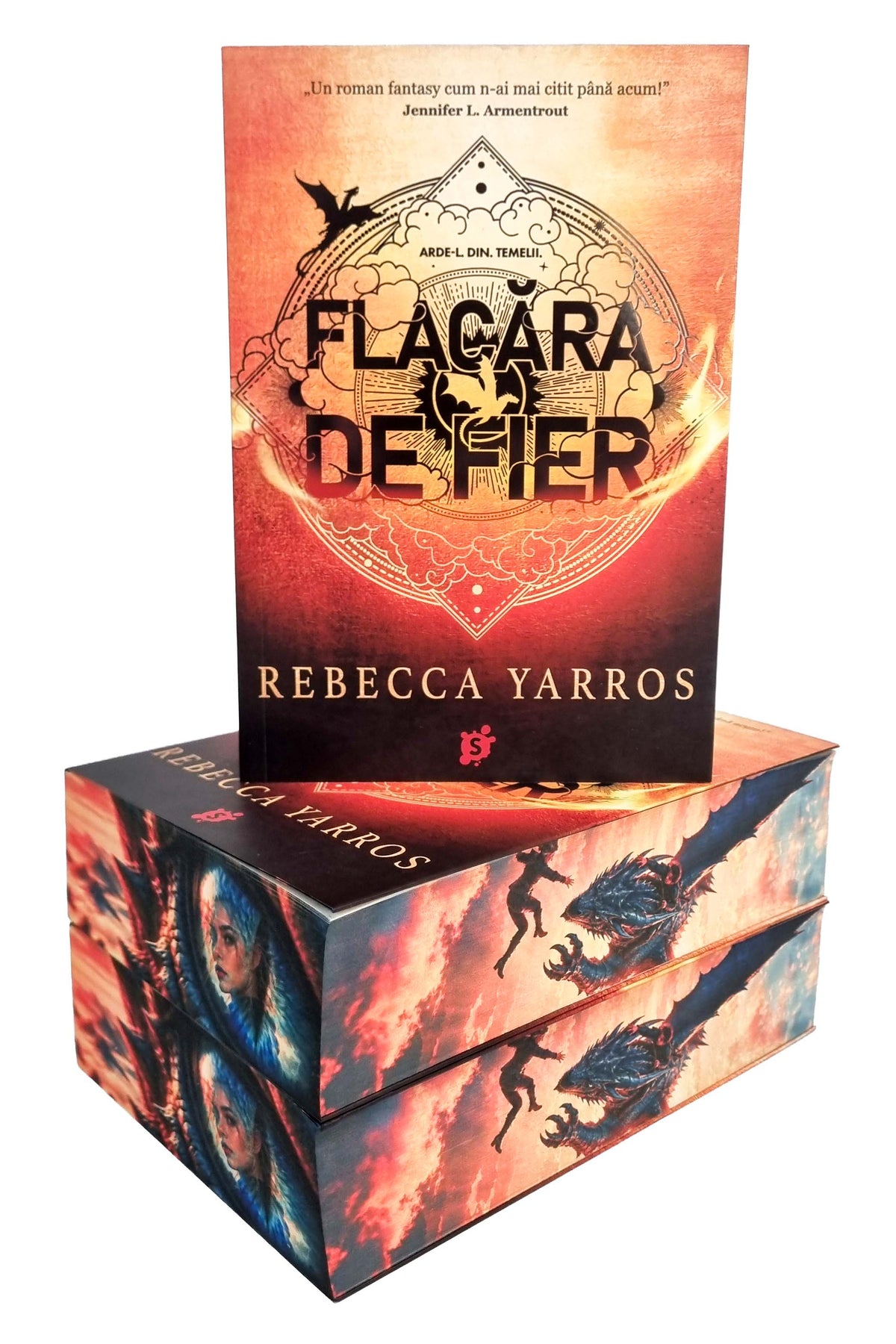 Flacăra de fier (FOURTH WING #2) - PRINTED EDGES