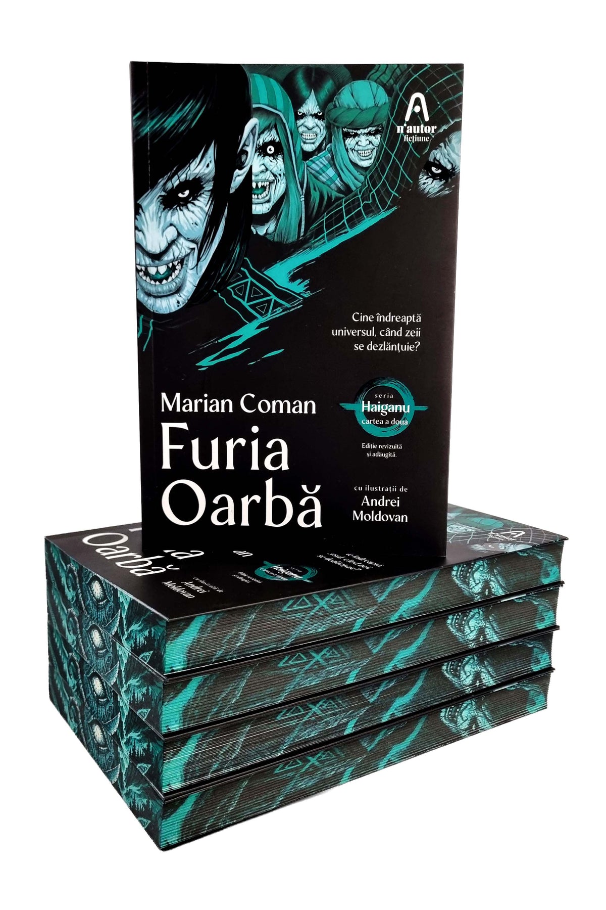 Furia Oarbă (Haiganu #2) - PRINTED EDGES