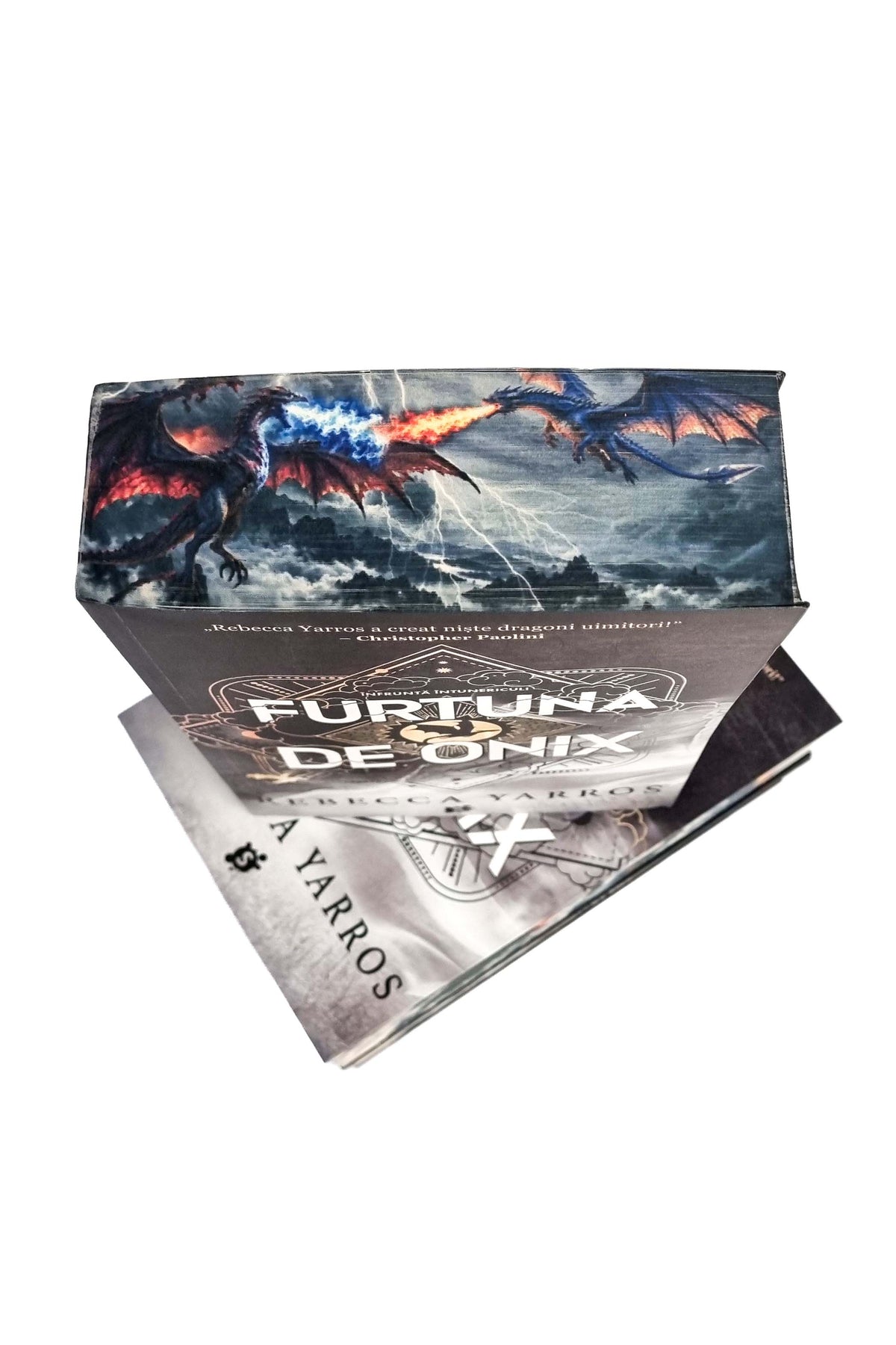 Furtuna de onix  (FOURTH WING #3) - PRINTED EDGES