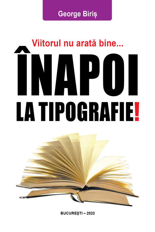 Viitorul nu arată bine - înapoi la tipografie - Bookbite