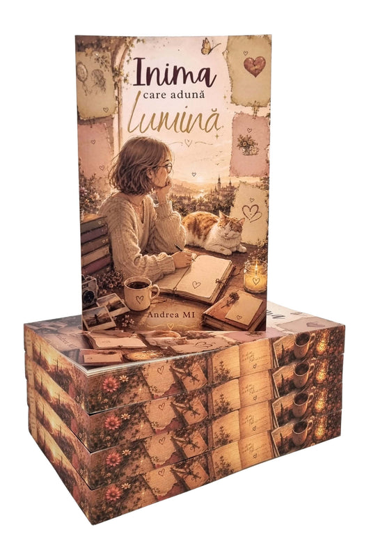 Inima care aduna lumină - PRINTED EDGES
