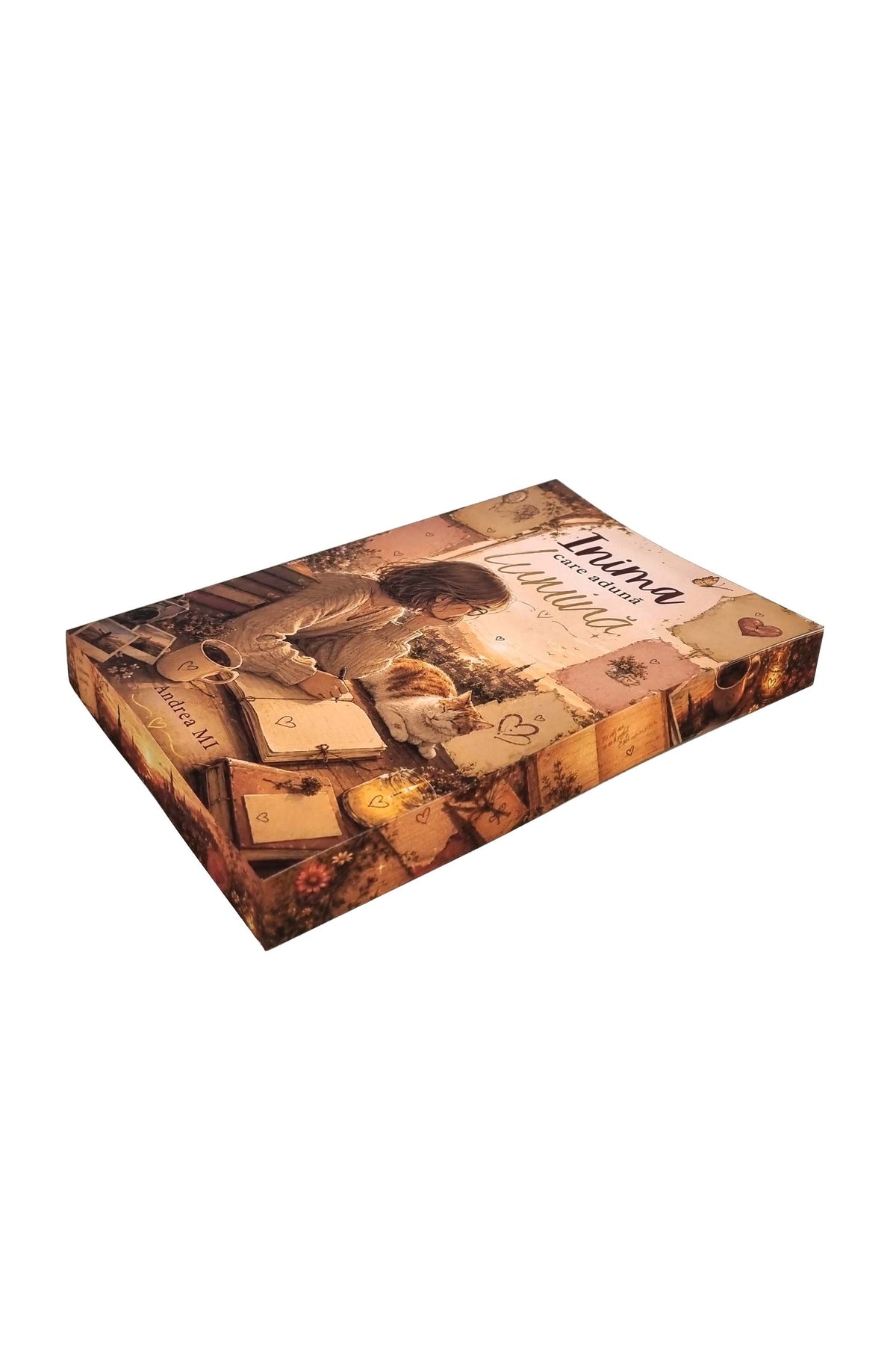 Inima care aduna lumină - PRINTED EDGES