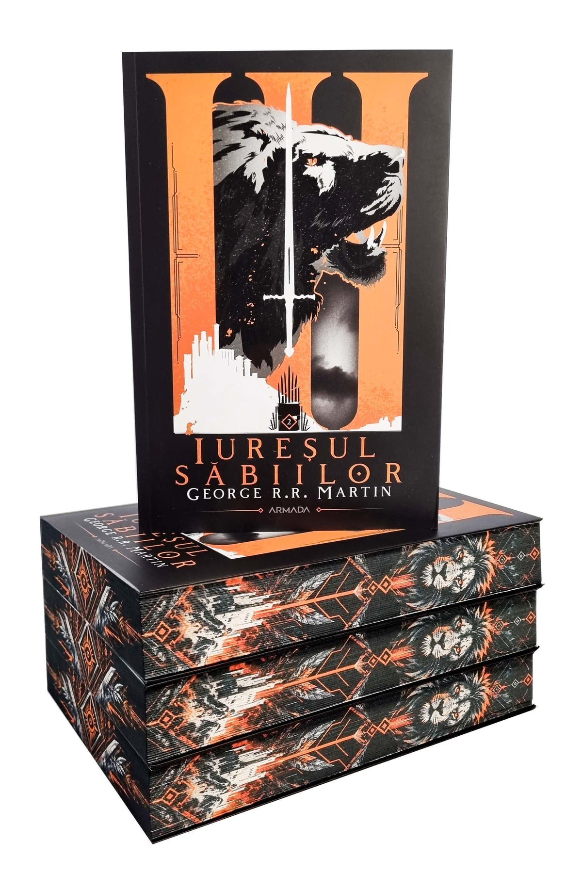 Iureșul săbiilor (CÂNTEC DE GHEAȚĂ ȘI FOC #3) 2 volume - PRINTED EDGES