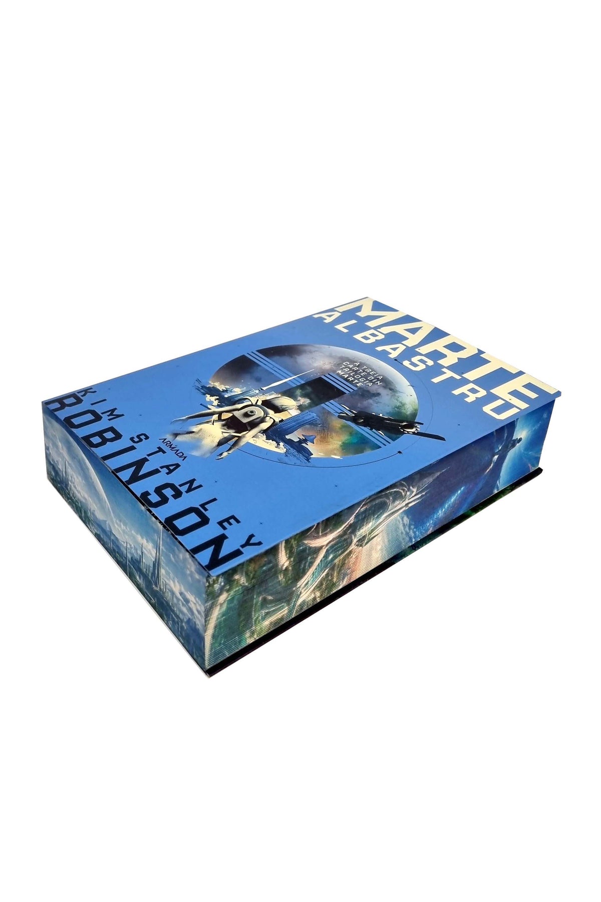 Marte albastru (MARTE #3) - PRINTED EDGES