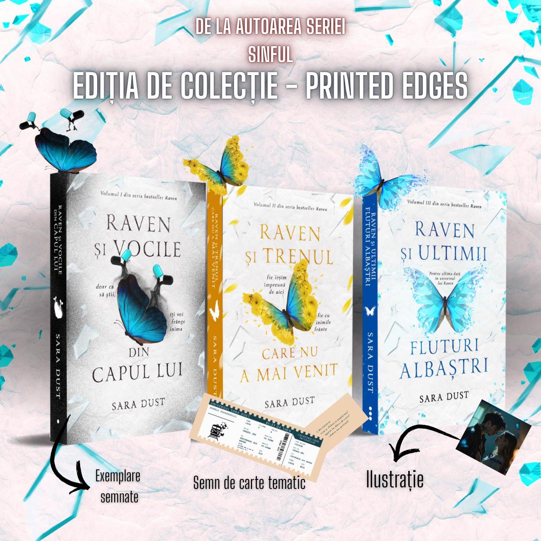 Seria Raven - Ediția de colecție + Cană cadou 🎁