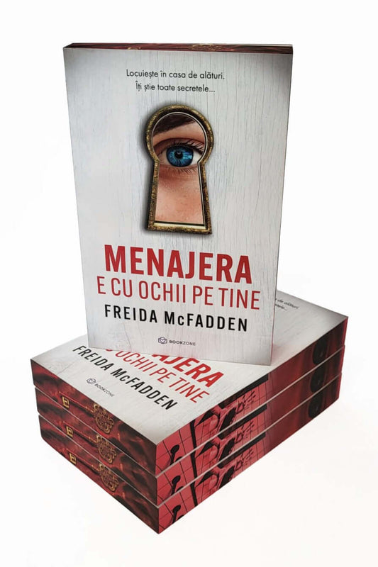 Menajera e cu ochii pe tine - PRINTED EDGES - Bookbite